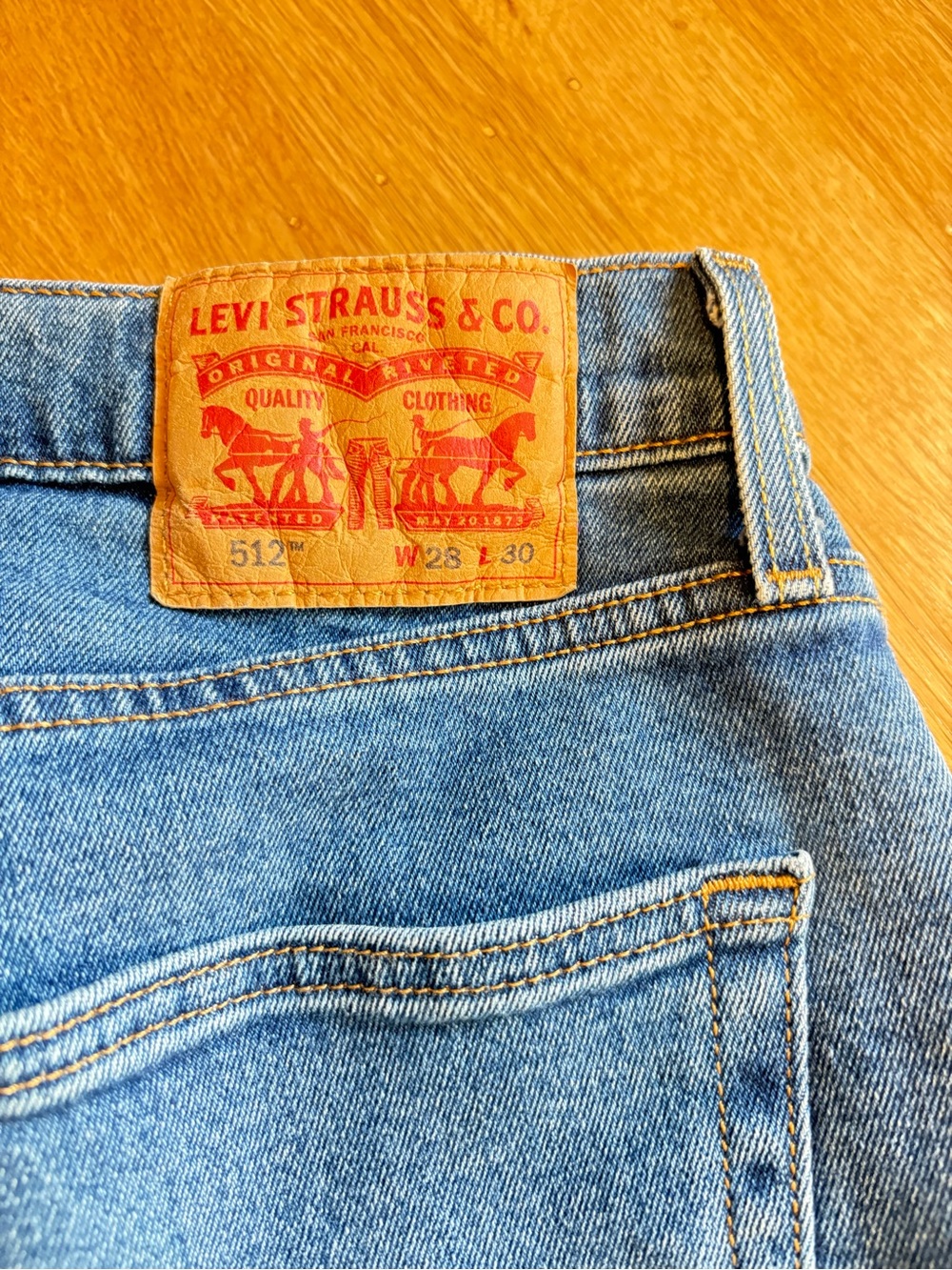 Men’s 512 slim taper jeans